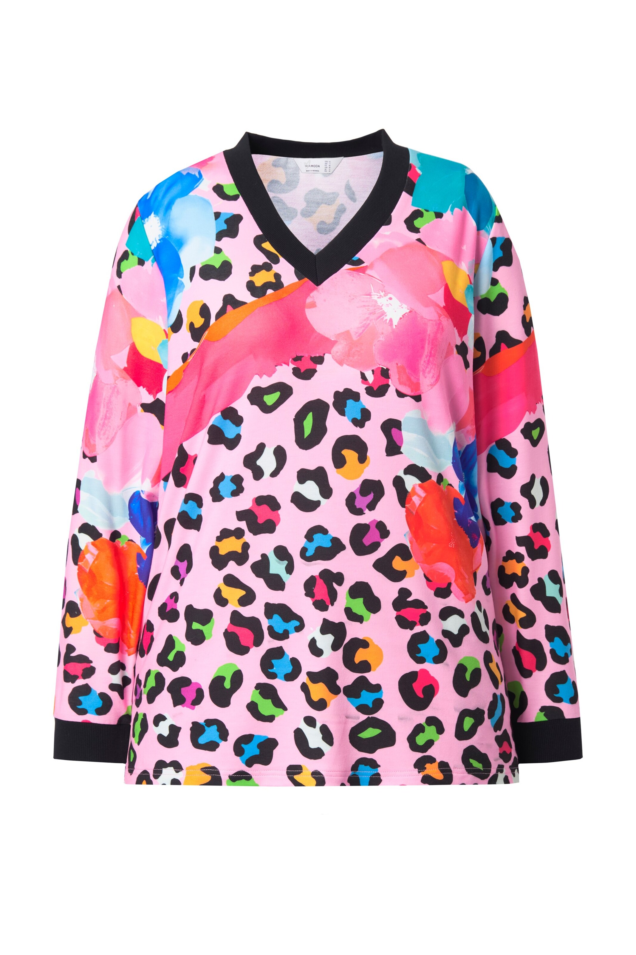 MIAMODA Sweatshirt in Pink: front