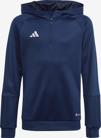 ADIDAS PERFORMANCE Sportief sweatshirt 'Tiro 23 Competition' in Blauw: voorkant