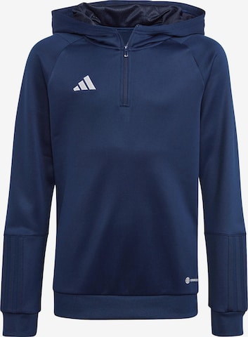 ADIDAS PERFORMANCE Athletic Sweatshirt 'Tiro 23 Competition' in Blue: front