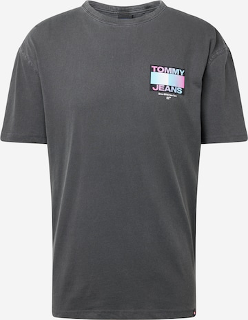 T-Shirt Tommy Jeans en gris : devant