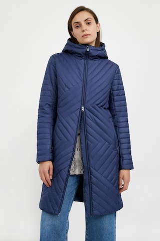 Finn Flare Winter Coat in Blue: front