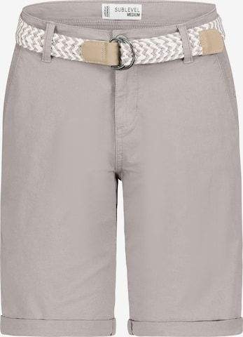 Sublevel Shorts in Grau: Vorderseite