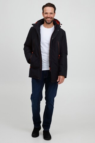 Veste d’hiver 'Abbe' FQ1924 en noir : devant