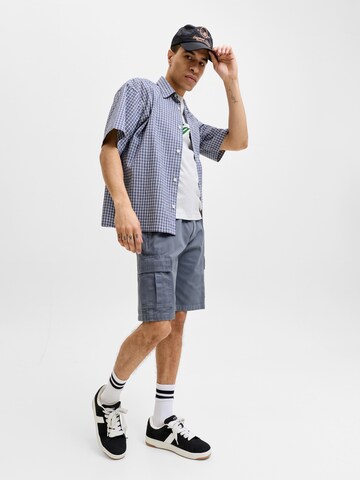 JACK & JONES - regular Pantalón cargo 'JPSTCOLE HUDSON' en gris