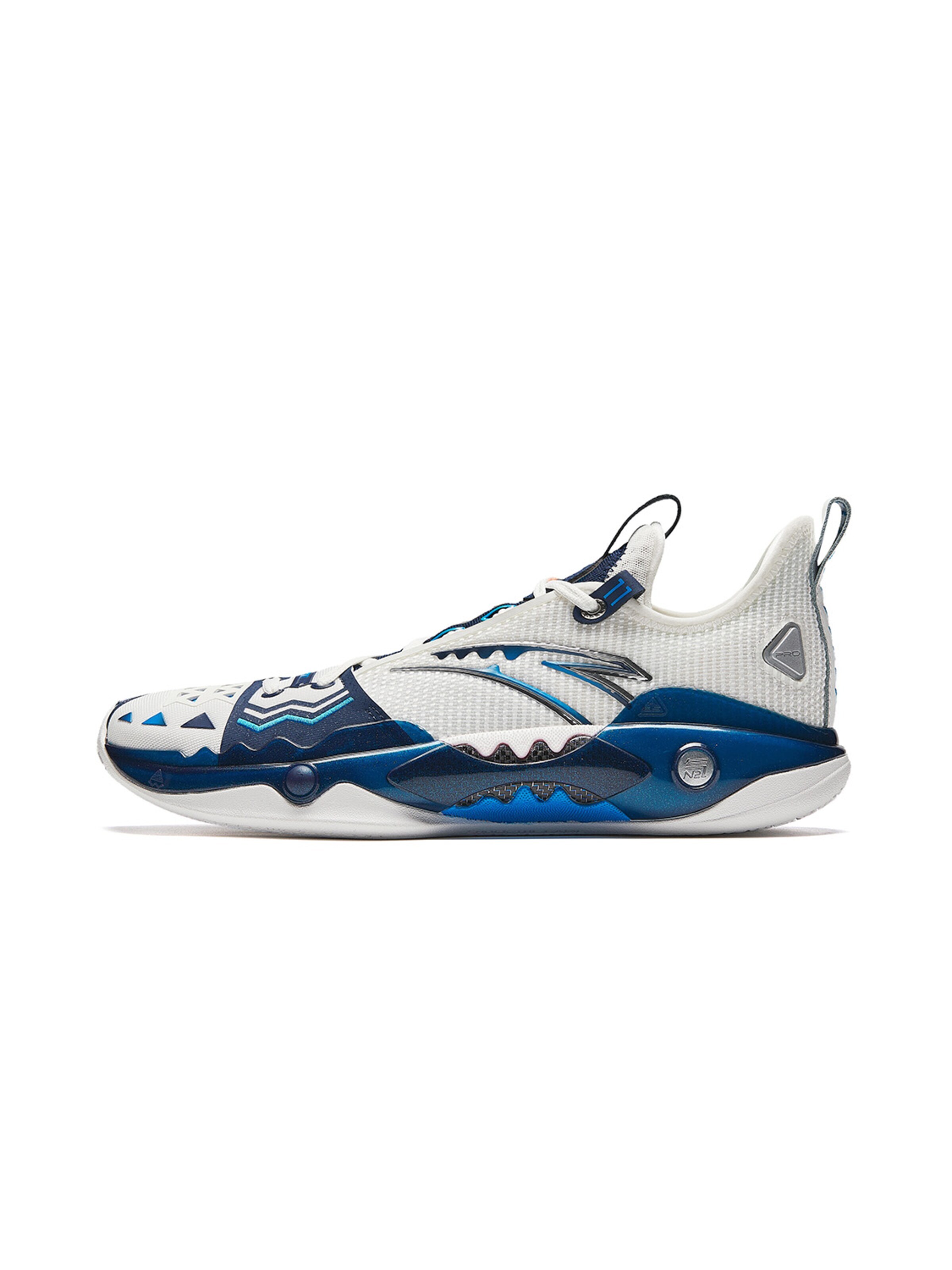 ANTA Sportschuh 'Shock Wave 5.0 Pro KAI'‌‌‌‌‌‌‌‌ in Blau: Vorderseite