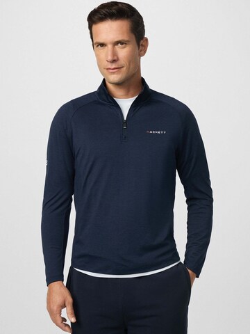 Hackett London Poloshirt 'Strike' in Blau: Vorderseite