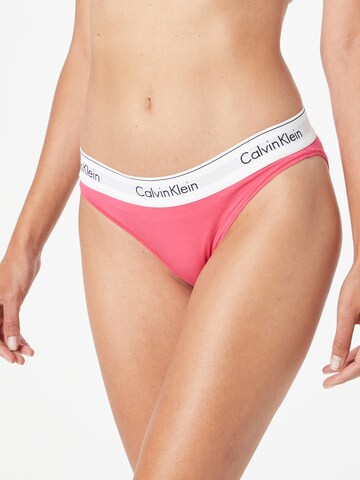 Calvin Klein Underwear Slip in Roze: voorkant