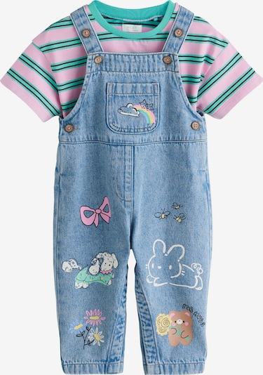 Rinkinys iš Next, spalva – vandens spalva / tamsiai (džinso) mėlyna / rožių spalva / juoda, Prekių apžvalga