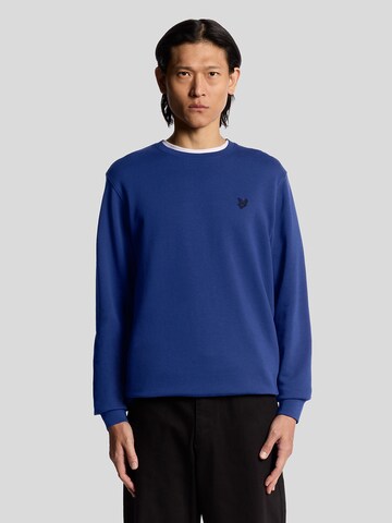 Lyle & Scott Sweatshirt in Blauw: voorkant