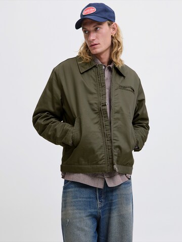 JACK & JONES Átmeneti dzseki 'JORNORREBRO' - zöld: elől