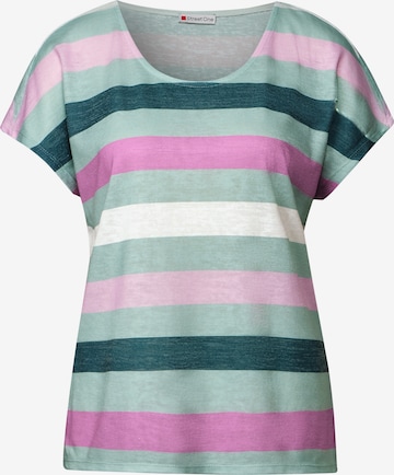 STREET ONE Shirt in Green: front