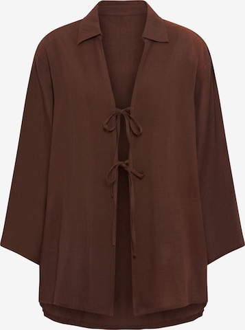 LSCN by LASCANATunika - smeđa boja: prednji dio