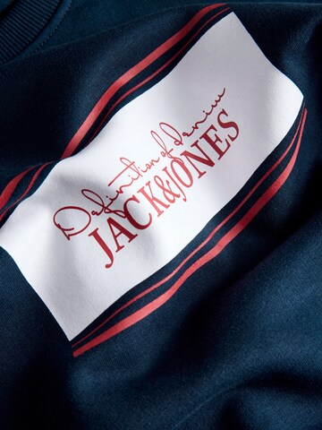 Jack & Jones Plus Sweatshirt 'JJBUSTER' in Blue