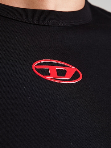 DIESEL T-shirt 'T-ADJUST-OD' i svart