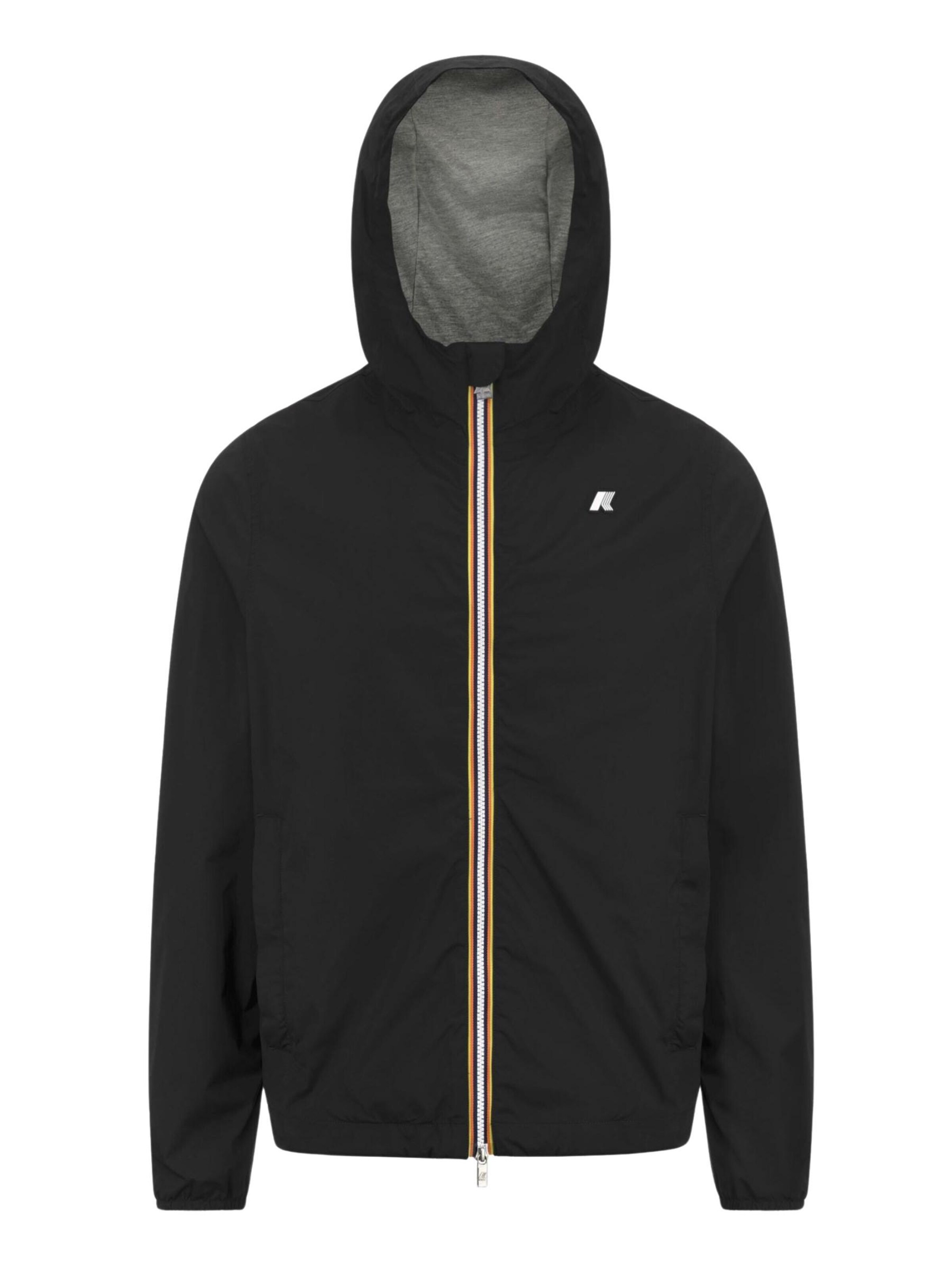 K-Way Übergangsjacke‌‌‌‌‌‌ in Schwarz: Vorderseite