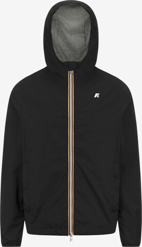 K-Way Übergangsjacke in Schwarz: Vorderseite