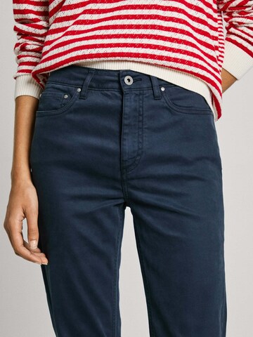Pepe Jeans Slim fit Trousers 'Tessa' in Blue