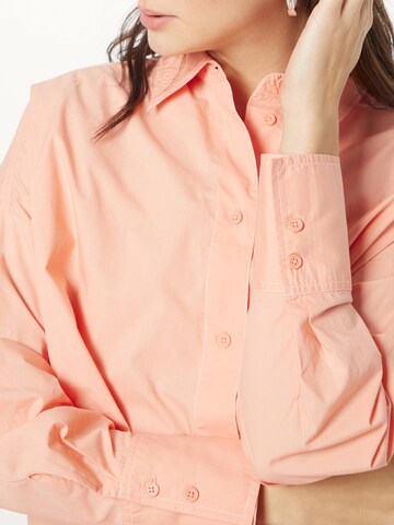Camicia da donna di UNITED COLORS OF BENETTON in arancione