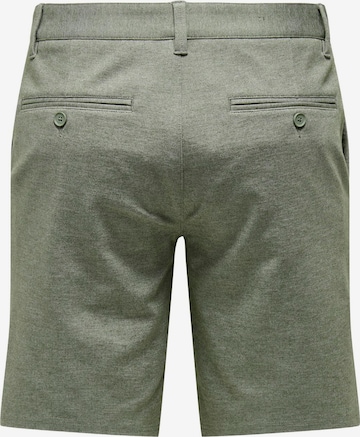 Regular Pantaloni eleganți 'Mark' de la Only & Sons pe verde