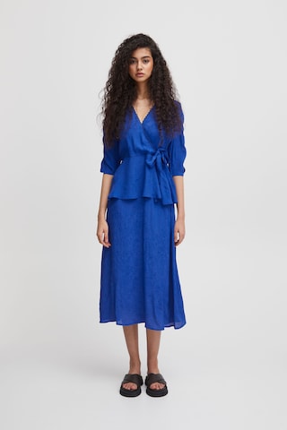 Atelier Rêve Blousejurk 'Irhattie Dr' in Blauw: voorkant