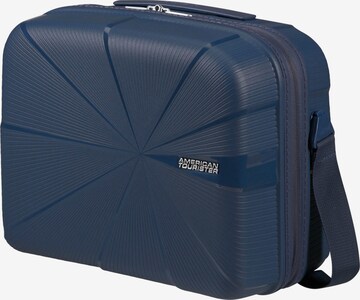 American Tourister Toiletry Bag in Blue: front
