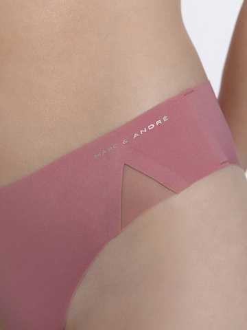 Marc & André Slip 'SECOND SKIN' in Roze