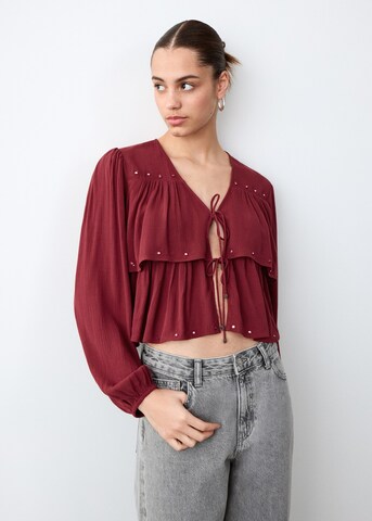 MANGO TEEN Blouse 'Goya' in Red: front