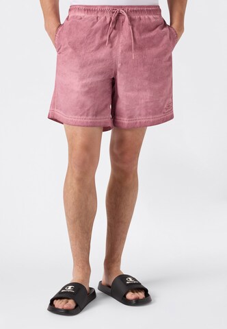 Champion Board Shorts in Pink: front