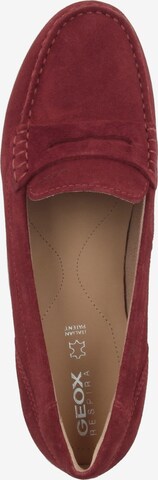 GEOX Moccasins 'Vega' in Red