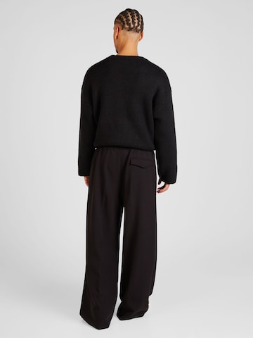 Wide Leg Pantalon 'Gabriel' WEEKDAY en noir