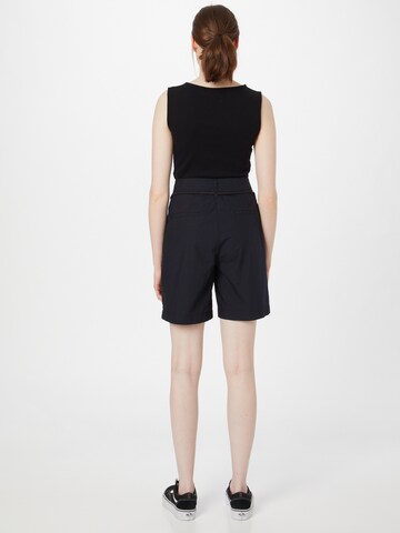 ESPRIT Широка кройка Панталон с набор в черно