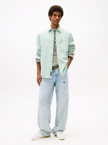 Tommy Jeans Regular Fit Hemd in Grün