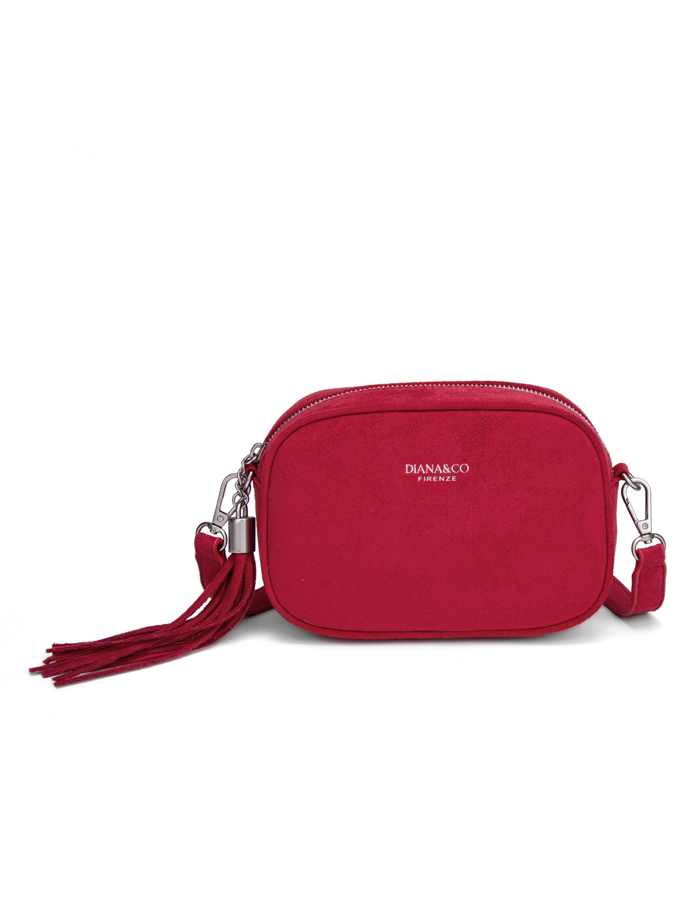 Borsa a tracolla di Diana&Co. in rosso: frontale