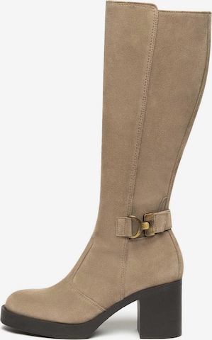 Bottes Nero Giardini en gris : devant