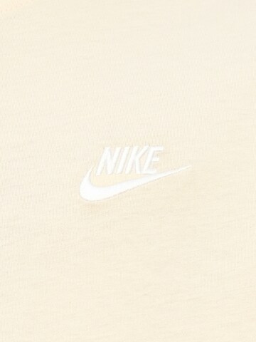 Nike Sportswear Regular fit Μπλουζάκι 'CLUB' σε μπεζ