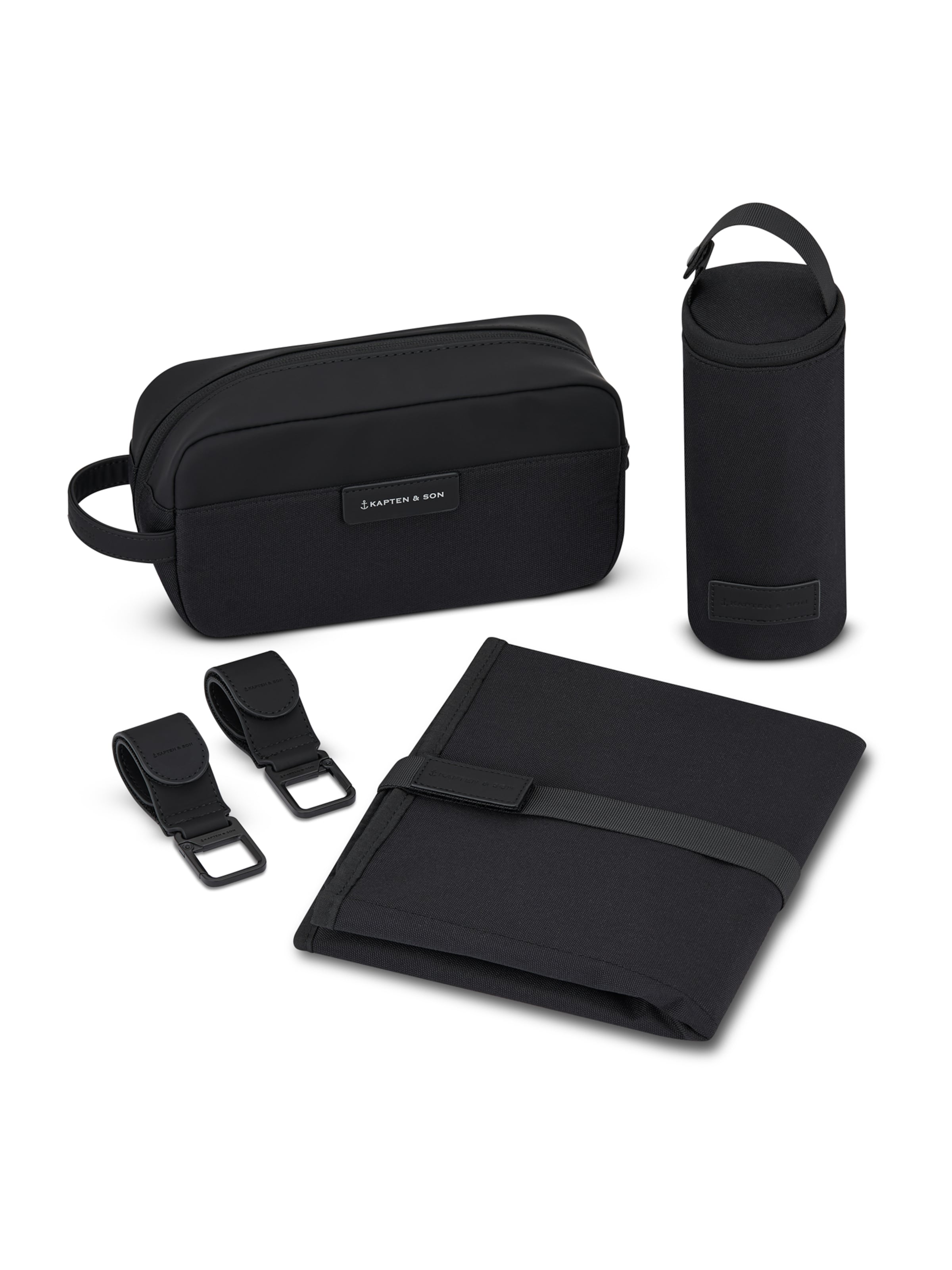 Kapten & Son Σακίδιο πλάτης 'Lindby Diaper' σε μαύρο