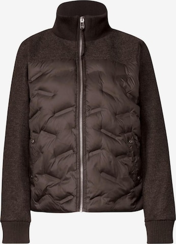 Giacca invernale 'LTD QR Short Mat Mix Jkt w. Glued 202254' di STREET ONE in marrone: frontale