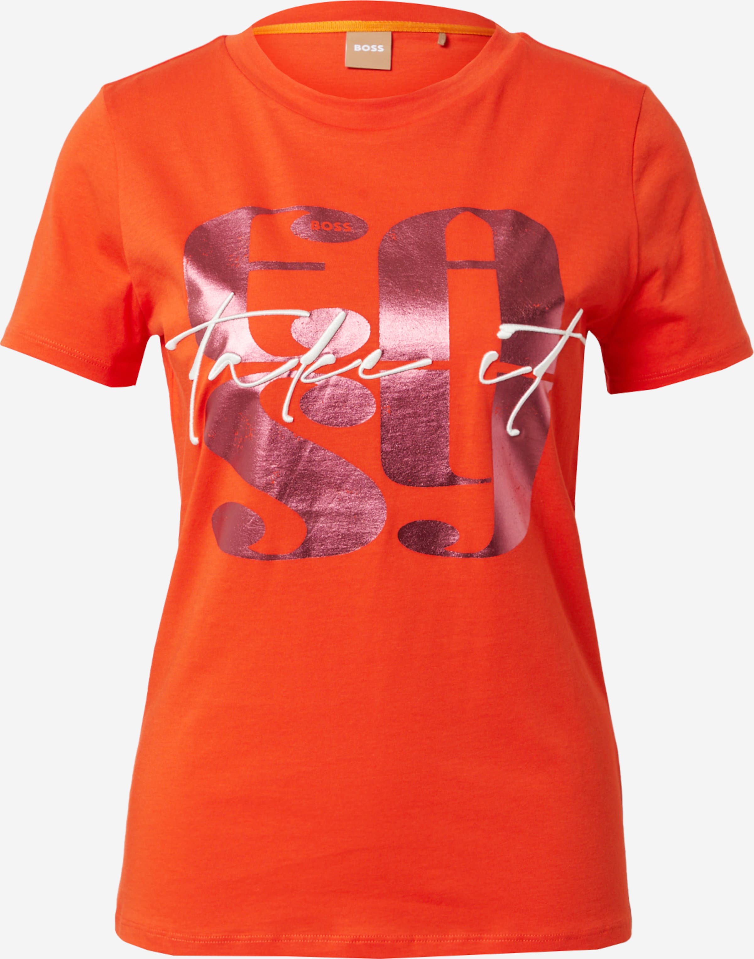 forestille vold tøffel BOSS Orange Shirt in Orange | ABOUT YOU
