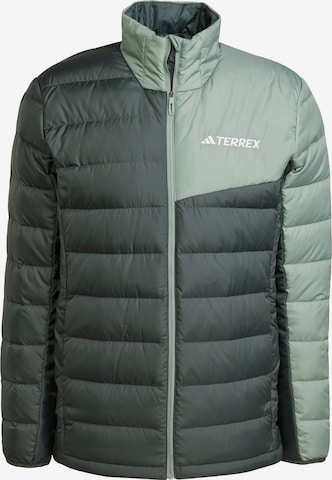Veste outdoor 'Multi Light Down' ADIDAS TERREX en gris : devant