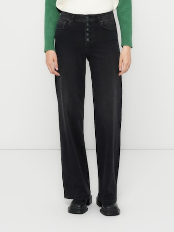 ONLY Wide leg Jeans in Black: front