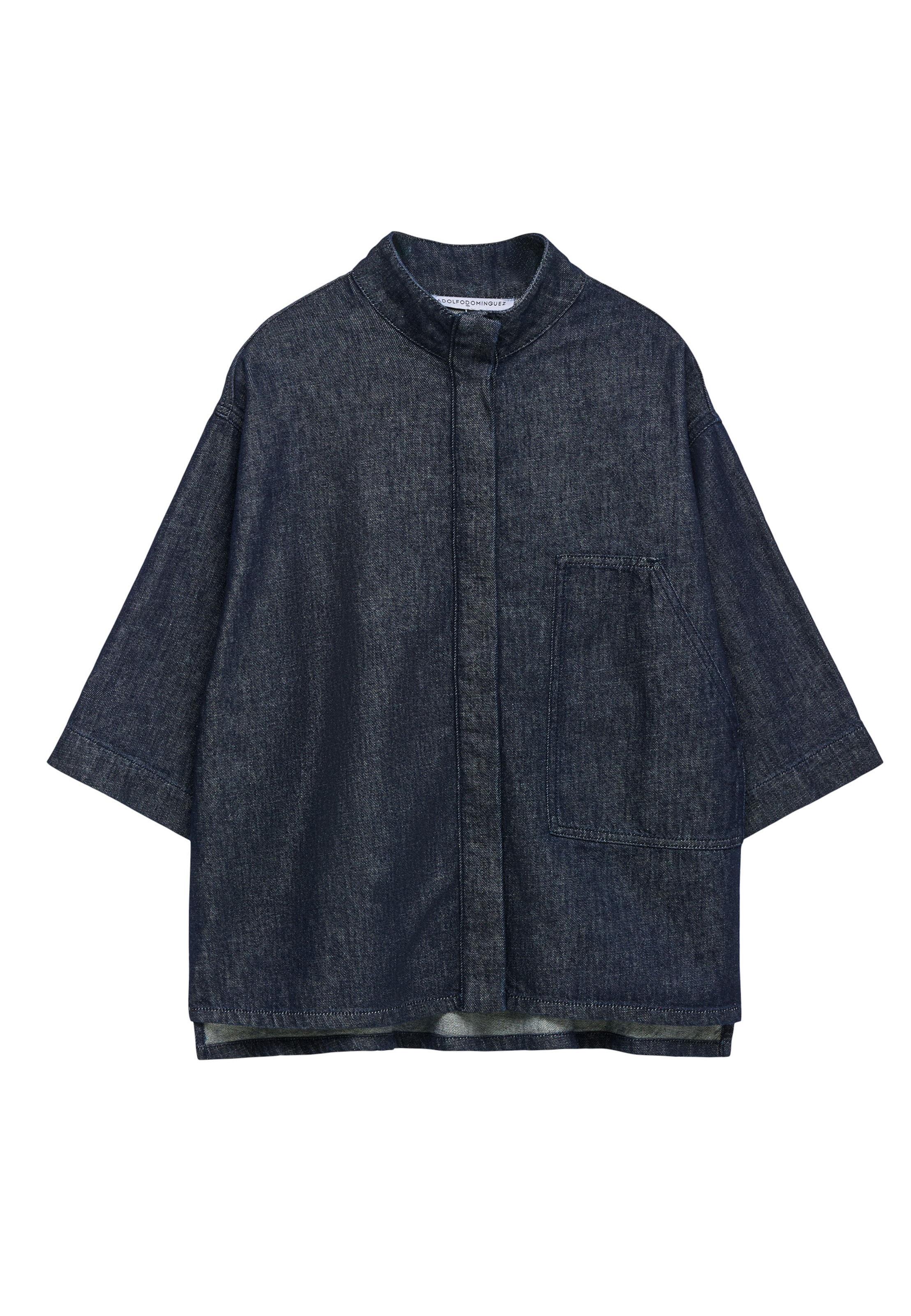 Adolfo Dominguez Pluus, värv sinine: eest vaates