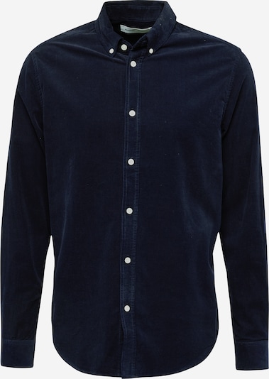 Samsøe Samsøe Chemise 'Liam' en bleu marine, Vue avec produit