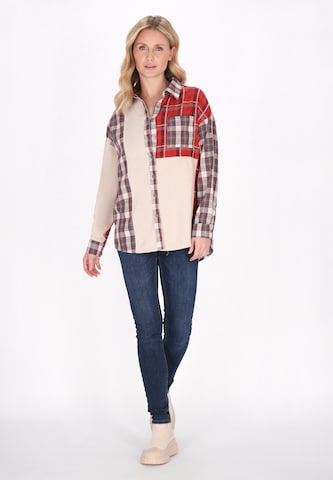 Veste mi-saison usha BLUE LABEL en rouge