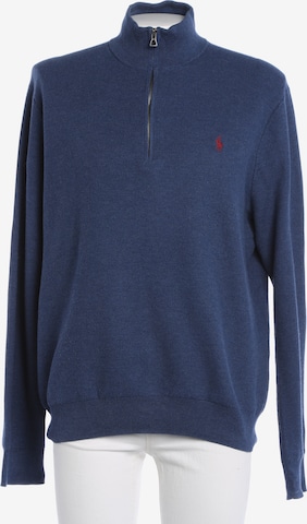 Polo Ralph Lauren Sweatshirt / Sweatjacke XL in Blau: Vorderseite