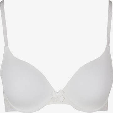 Reggiseno di Urban Classics in bianco: frontale