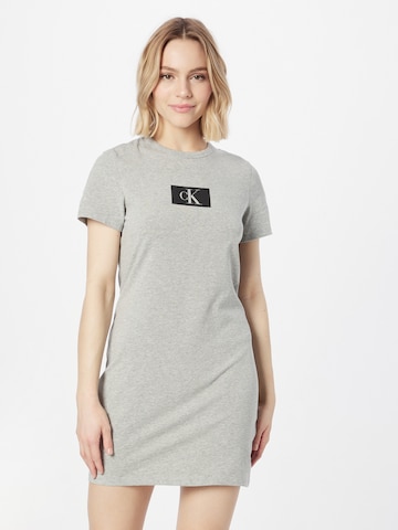 Calvin Klein Underwear Nightgown in Grey: front