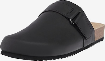 Pull&Bear Slippers i svart: forside