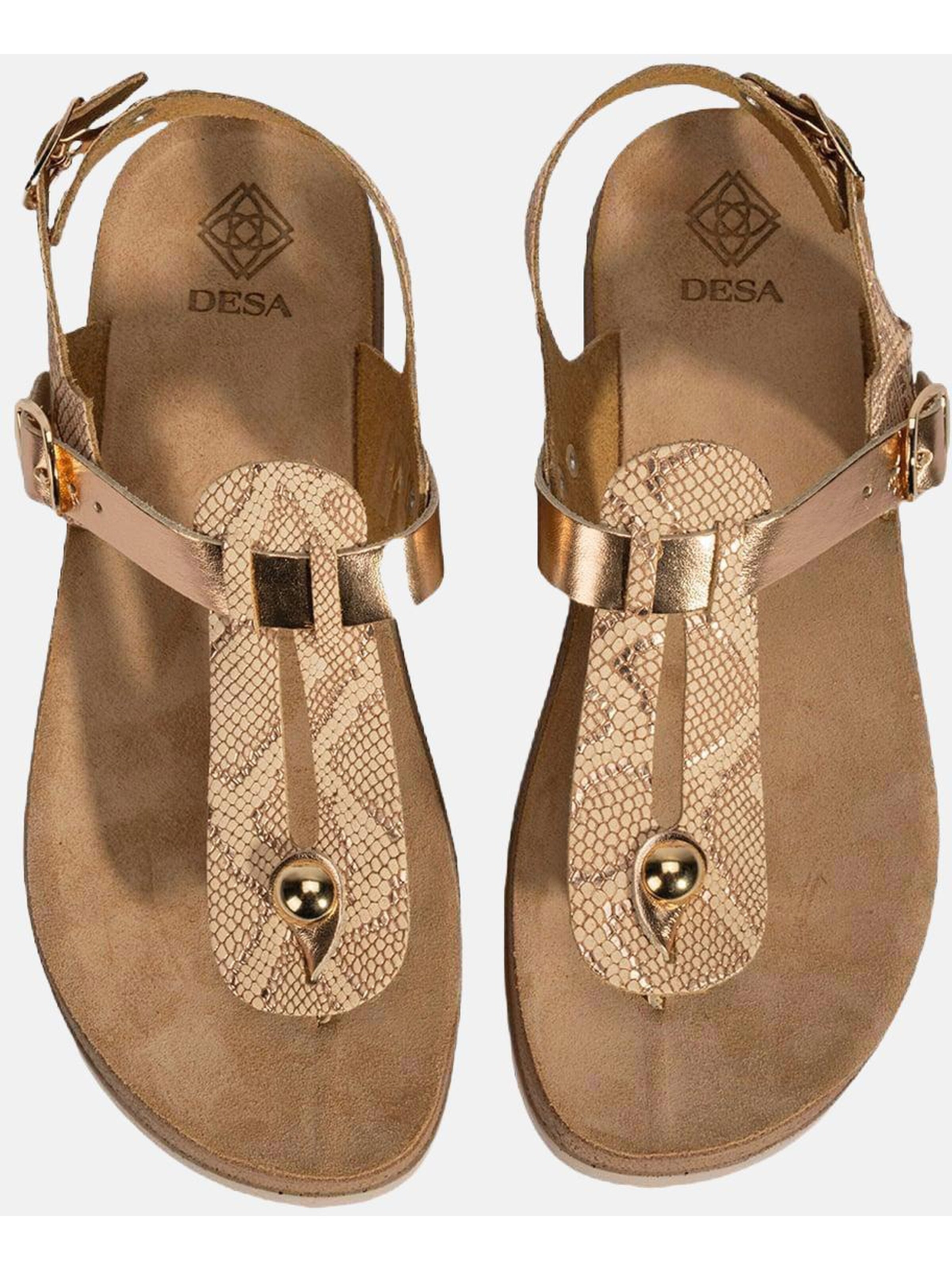 Desa Sandals in Beige