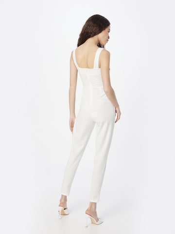 Tuta jumpsuit di WAL G. in bianco