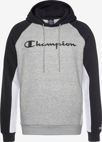 Champion Authentic Athletic Apparel Mikina – šedá: přední strana